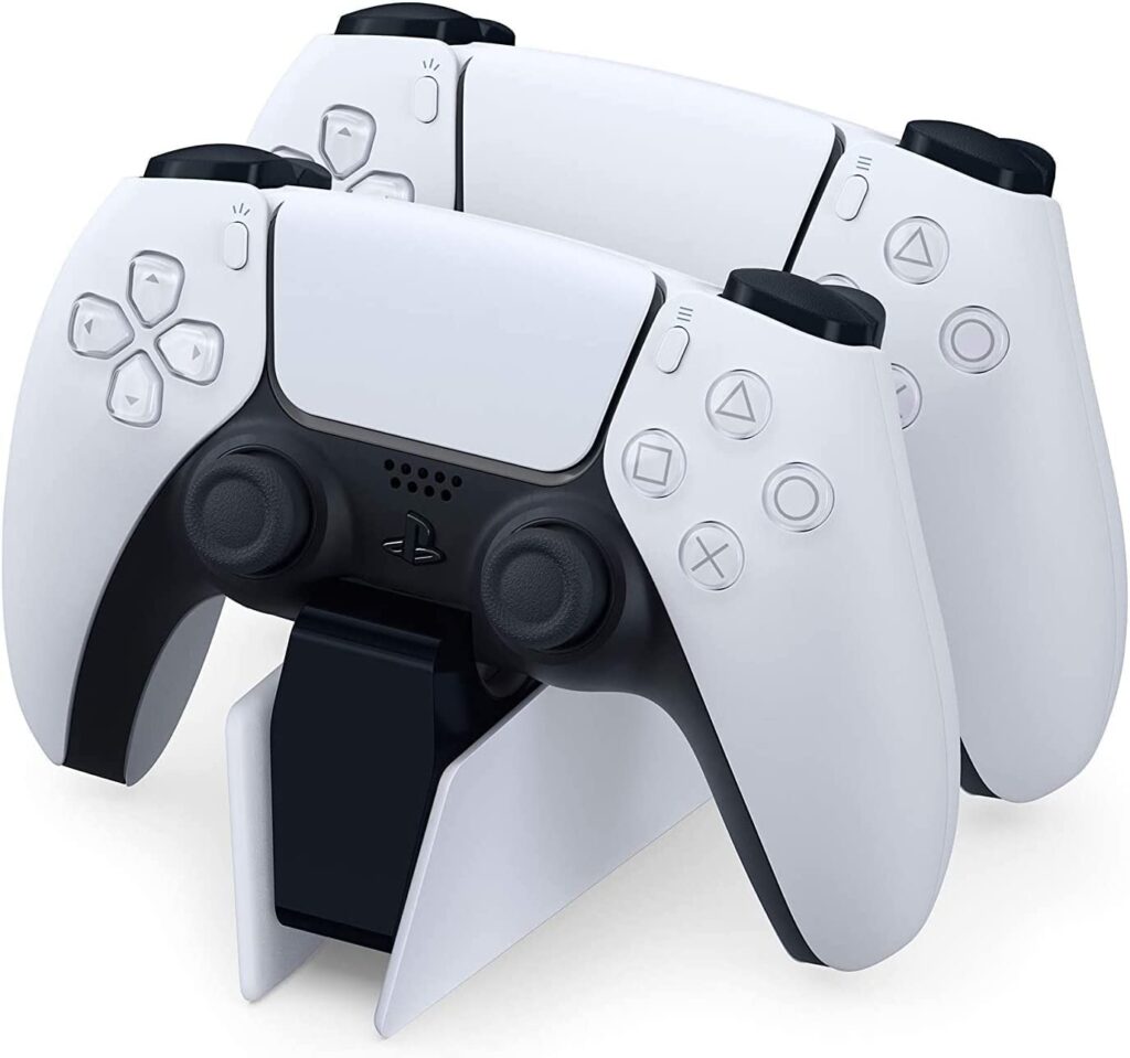 PS5周辺機器おすすめランキング2位の【純正品】DualSense 充電スタンド (CFI-ZDS1J) です。